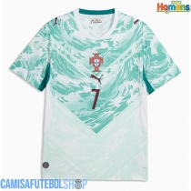 Camisa de time de futebol Portugal Cristiano Ronaldo #7 Replicas 2º Equipamento Mundo 2026 Manga Curta